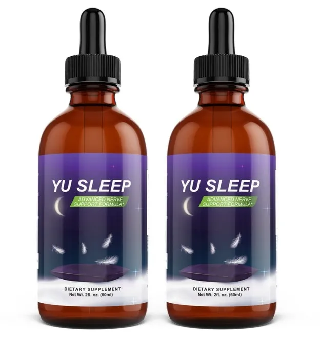 Yu Sleep liquid sleep supplement bottles